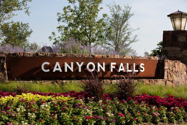 New construction homes in Canyon Falls, Argyle, TX